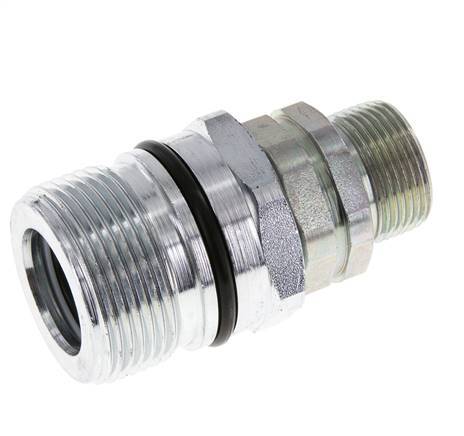 Acier DN 12.5 Coupleur hydraulique Manchon 16 mm S Bague de compression ISO 14541/8434-1 D M36 x 2