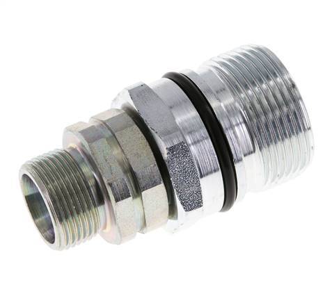 Acier DN 12.5 Coupleur hydraulique Manchon 16 mm S Bague de compression ISO 14541/8434-1 D M36 x 2