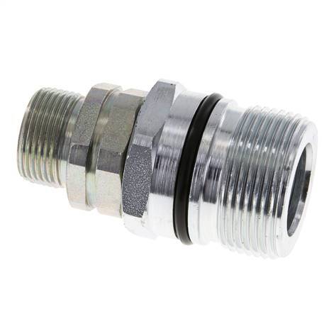 Acier DN 12.5 Coupleur hydraulique Manchon 16 mm S Bague de compression ISO 14541/8434-1 D M36 x 2