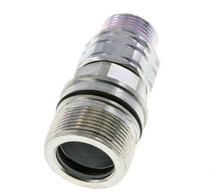 Acier DN 20 Coupleur hydraulique Manchon 20 mm S Anneau de compression ISO 14541/8434-1 D M42 x 2