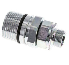 Acier Coupleur hydraulique DN 25 Manchon 20 mm S Bague de compression ISO 8434-1 D M48 x 3