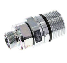 Acier Coupleur hydraulique DN 25 Manchon 20 mm S Bague de compression ISO 8434-1 D M48 x 3