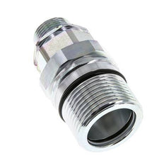 Acier Coupleur hydraulique DN 25 Manchon 20 mm S Bague de compression ISO 8434-1 D M48 x 3