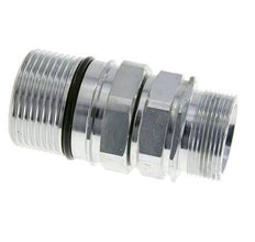 Acier Coupleur hydraulique DN 25 Manchon 30 mm S Bague de compression ISO 8434-1 D M48 x 3