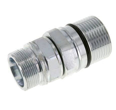 Acier Coupleur hydraulique DN 25 Manchon 30 mm S Bague de compression ISO 8434-1 D M48 x 3