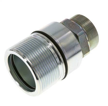 Acier DN 31.5 Coupleur hydraulique Manchon 38 mm S Bague de compression ISO 8434-1 D M70 x 3