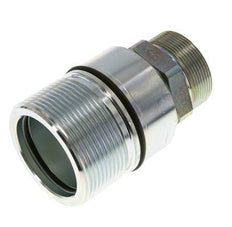 Acier DN 31.5 Coupleur hydraulique Manchon 38 mm S Bague de compression ISO 8434-1 D M70 x 3
