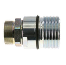 Acier DN 31.5 Coupleur hydraulique Manchon 38 mm S Bague de compression ISO 8434-1 D M70 x 3