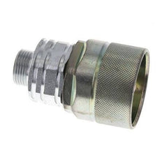 Acier DN 20 Coupleur hydraulique Bouchon 15 mm L Anneau de compression ISO 14541/8434-1 D M42 x 2