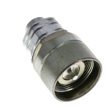 Acier DN 20 Coupleur hydraulique Bouchon 15 mm L Anneau de compression ISO 14541/8434-1 D M42 x 2
