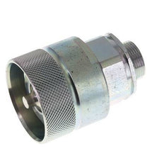 Acier Coupleur hydraulique DN 25 Bouchon 18 mm L Anneau de compression ISO 8434-1 D M48 x 3