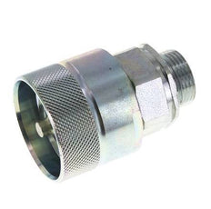 Acier Coupleur hydraulique DN 25 Bouchon 22 mm L Anneau de compression ISO 8434-1 D M48 x 3