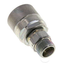 Acier DN 10 Coupleur hydraulique Bouchon 12 mm S Anneau de compression ISO 14541/8434-1 D M28 x 2