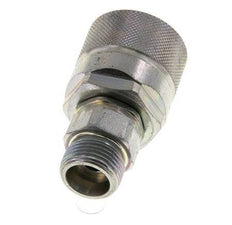 Acier DN 10 Coupleur hydraulique Bouchon 12 mm S Anneau de compression ISO 14541/8434-1 D M28 x 2