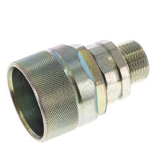 Acier DN 12.5 Coupleur hydraulique Bouchon 14 mm S Anneau de compression ISO 14541/8434-1 D M36 x 2