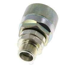 Acier DN 12.5 Coupleur hydraulique Bouchon 14 mm S Anneau de compression ISO 14541/8434-1 D M36 x 2