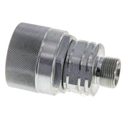 Acier DN 20 Coupleur hydraulique Bouchon 14 mm S Anneau de compression ISO 14541/8434-1 D M42 x 2