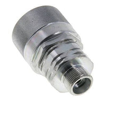 Acier DN 20 Coupleur hydraulique Bouchon 14 mm S Anneau de compression ISO 14541/8434-1 D M42 x 2
