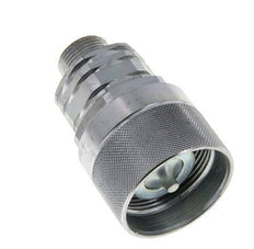 Acier DN 20 Coupleur hydraulique Bouchon 14 mm S Anneau de compression ISO 14541/8434-1 D M42 x 2
