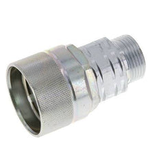 Steel DN 20 Hydraulic Coupling Plug 20 mm S Compression Ring ISO 14541/8434-1 D M42 x 2