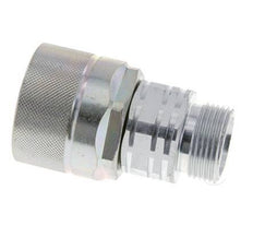 Steel DN 20 Hydraulic Coupling Plug 20 mm S Compression Ring ISO 14541/8434-1 D M42 x 2