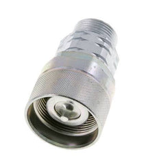Acier DN 20 Coupleur hydraulique Bouchon 20 mm S Anneau de compression ISO 14541/8434-1 D M42 x 2