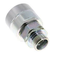 Acier DN 25 Coupleur hydraulique Bouchon 20 mm S Anneau de compression ISO 8434-1 D M48 x 3