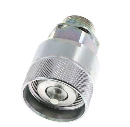 Acier DN 25 Coupleur hydraulique Bouchon 20 mm S Anneau de compression ISO 8434-1 D M48 x 3
