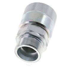 Acier DN 25 Coupleur hydraulique Bouchon 30 mm S Anneau de compression ISO 8434-1 D M48 x 3