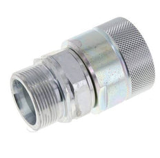 Acier DN 25 Coupleur hydraulique Bouchon 30 mm S Anneau de compression ISO 8434-1 D M48 x 3