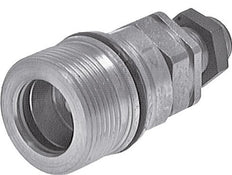 Acier DN 20 Coupleur hydraulique Manchon 14 mm S Bague de compression Cloison ISO 14541/8434-1 D M42 x 2