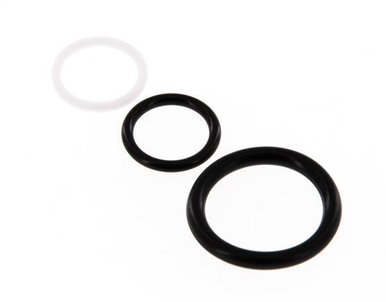 Jeu de joints PTFE/NBR pour coupleur hydraulique ISO 14541 (M 24 x 2 et 35 mm) [2 pièces].