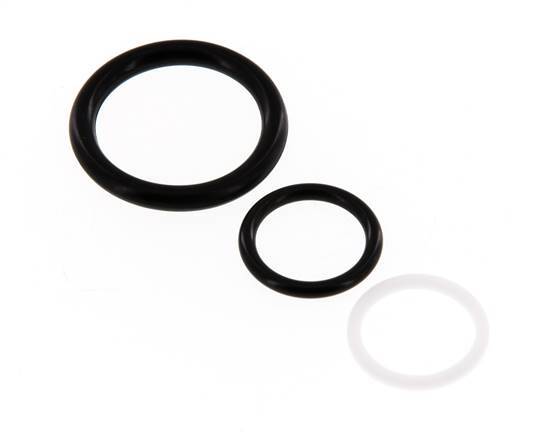 Jeu de joints PTFE/NBR pour coupleur hydraulique ISO 14541 (M 24 x 2 et 35 mm) [2 pièces].