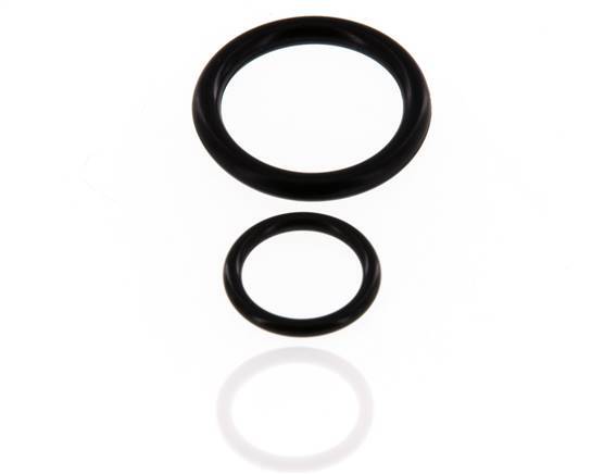 Jeu de joints PTFE/NBR pour coupleur hydraulique ISO 14541 (M 24 x 2 et 35 mm) [2 pièces].