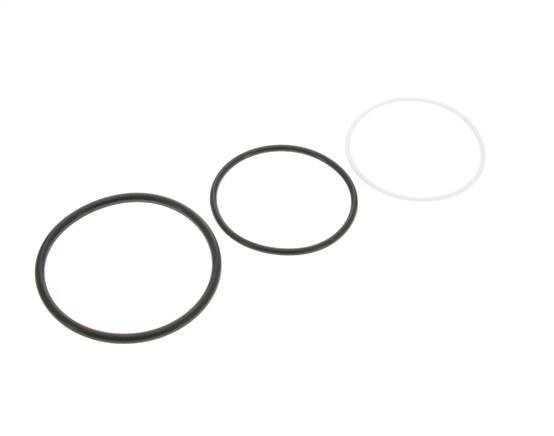 PTFE/NBR Seals Set for ISO 14541 Hydraulic Coupling (M 70 x 3 and 85 mm)