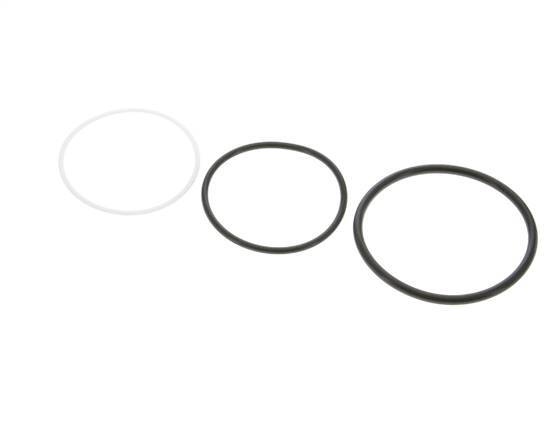 PTFE/NBR Seals Set for ISO 14541 Hydraulic Coupling (M 70 x 3 and 85 mm)