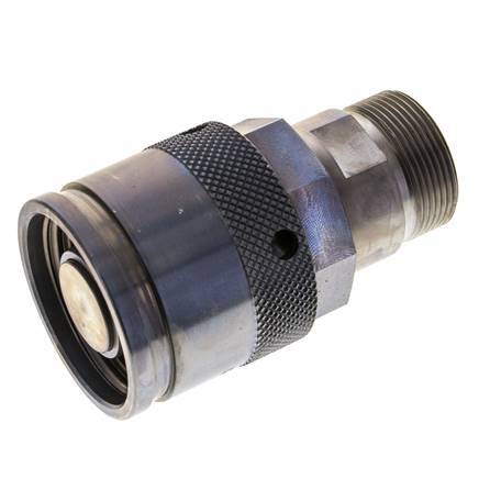 Steel Hydraulic Coupling Plug 30 mm S Cutting Ring ISO 14540/8434-1 D M54 x 4