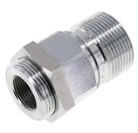 Acier Accouplements à vis EDBRO G 3/4 pouce filetage femelle Demi fixe D 44.5 mm
