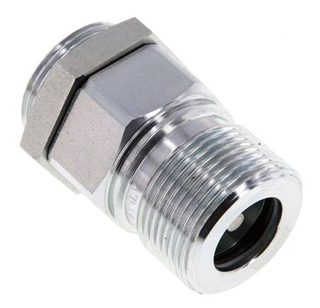 Acier Accouplements à vis EDBRO G 3/4 pouce filetage femelle Demi fixe D 44.5 mm
