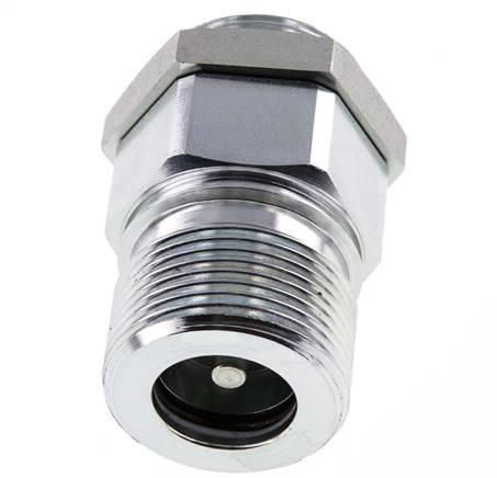 Acier Accouplements à vis EDBRO G 3/4 pouce filetage femelle Demi fixe D 44.5 mm