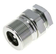 Acier Accouplements à vis EDBRO G 1 pouce Filets femelles Demi fixe D 54 mm