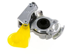 Control Yellow Aluminium Gladhand Coupling M16x1.5 Filets femelles DIN 74254