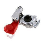 Fourniture d'un accouplement à levier en aluminium rouge M22x1.5 filets femelles DIN 74254