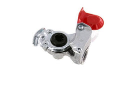 Fourniture d'un accouplement à levier en aluminium rouge M22x1.5 filets femelles DIN 74254