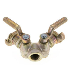Coupleur à griffes pour vanne à papillon double G 3/4'' DIN 3487 Fonte