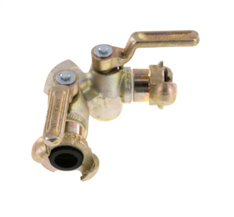 Coupleur à griffes pour vanne à papillon double G 3/4'' DIN 3487 Fonte