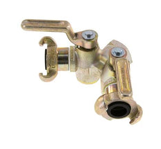 Coupleur à griffes pour vanne à papillon double G 3/4'' DIN 3487 Fonte