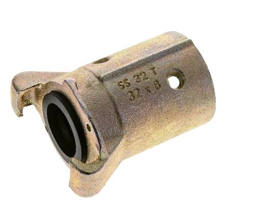 Raccord de sablage 32x48 mm Raccord de tuyau en fonte malleable Longueur du raccord 136 mm