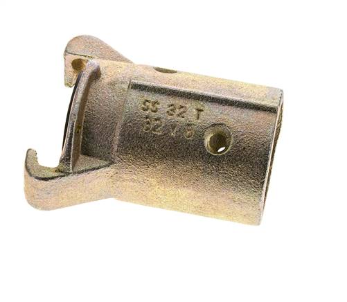Raccord de sablage 32x48 mm Raccord de tuyau en fonte malleable Longueur du raccord 136 mm