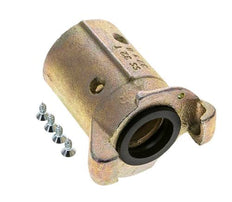 Raccord de sablage 32x48 mm Raccord de tuyau en fonte malleable Longueur du raccord 136 mm